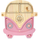 Little Lights Nachtlicht Lampe Van Pink/Wood