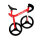 smarTrike Laufrad Folding Balance Bike - Red