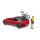 Bruder 03485 Roadster mit Rennradfahrerin