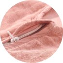 Alvi Mull-Schlafsack Uni pink 70