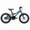 Bikestar Kinderfahrrad Mountainbike 16 Zoll - Blau Grün