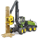 Bruder 02135 John Deere 1270G Harvester mit Baumstamm