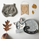 Little Lights Nachtlicht Lampe Katze hellgrau