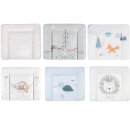 Zöllner Wickelauflage Softy Rand 3-seitig abgesteppt 65x75 cm