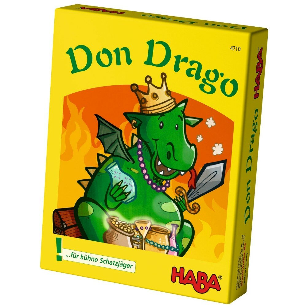 Haba Kinder Kartenspiel Don Drago ab 6 Jahren 2-4 Spieler 
