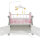 Bayer Chic 2000 Puppenbett mit Mobile Stars grau