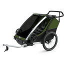 Thule Chariot Cab 2 Fahrradanhänger Kollektion 2021 Cypress Green