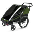 Thule Chariot Cab 2 Fahrradanhänger Kollektion 2021 Cypress Green