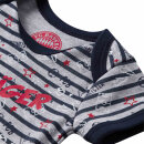 FC Bayern München Baby Body Torjäger navy/grau-melange