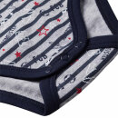 FC Bayern München Baby Body Torjäger navy/grau-melange