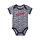 FC Bayern München Baby Body Torjäger navy/grau-melange