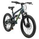 Bikestar Fully Mountainbike Kinderfahrrad 20 Zoll