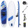 Bestway SUP Allround Board-Set Oceana mit Kajak-Sitz und Paddel 305x84x12 cm
