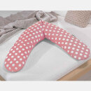 Theraline Das Original Stillkissen inkl. Bezug Indie Dots antikrosa