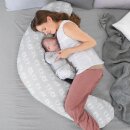 Theraline Stillkissen Komfort 180 cm inkl Bezug Big Stars rosa