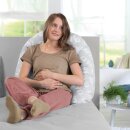 Theraline Stillkissen Komfort 180 cm inkl Bezug Big Stars rosa