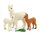 Schleich Wild Life Alpakafamilie