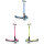 Authentic Sports Globber Elite Deluxe Lights Kinderscooter Roller mit Leuchtrollen