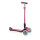 Authentic Sports Globber Elite Deluxe Lights Kinderscooter Roller mit Leuchtrollen Pink