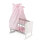 Bayer Chic 2000 Puppenwiege Stars grey