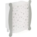 Bayer Chic 2000 Puppen-Kleiderschrank Stars grey