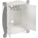 Bayer Chic 2000 Puppen-Kleiderschrank Stars grey
