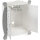 Bayer Chic 2000 Puppen-Kleiderschrank Stars grey