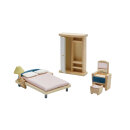 PlanToys Orchard Puppenmöbel Set Schlafzimmer
