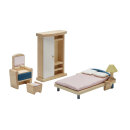 PlanToys Orchard Puppenmöbel Set Schlafzimmer