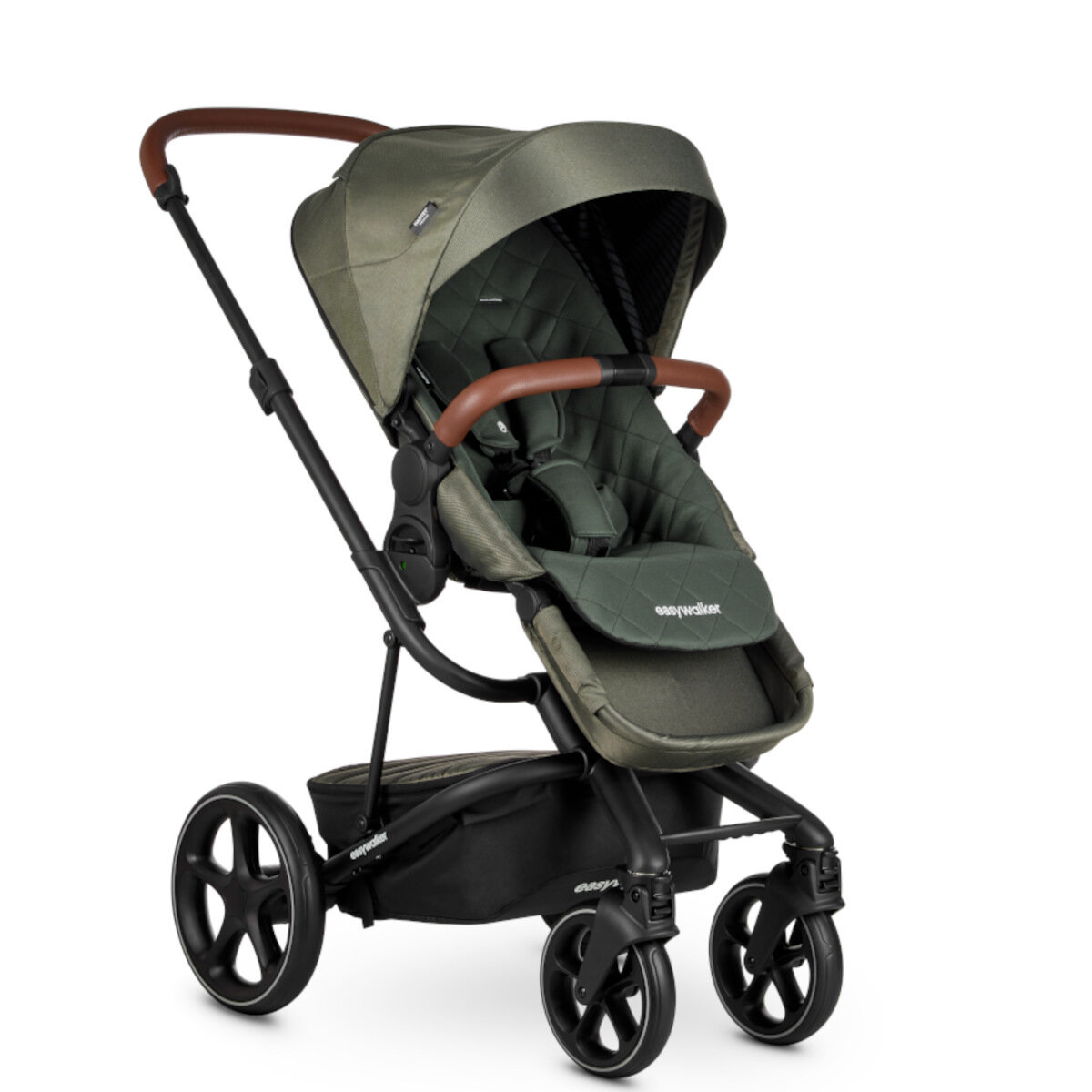 Easywalker Kinderwagen Harvey 3 Premium - Emerald Green Grün