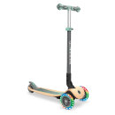 Authentic Sports Globber Primo Foldable Wood Lights Kinderroller mit Leuchtrollen