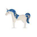 Little Lights Nachtlicht Lampe Einhorn Denim Glitzer