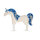 Little Lights Nachtlicht Lampe Einhorn Denim Glitzer