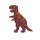 Little Lights Nachtlicht Lampe T-Rex Maroon Jane