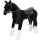 Happy People Stehpferd Shire Horse Pferd mit Sound schwarz