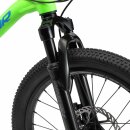 Bikestar Fully Mountainbike Kinderfahrrad 20 Zoll - Grün