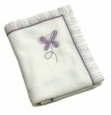 Be Bes Collection 665-26 Fleecedecke Butterfly lila