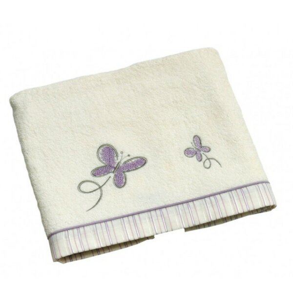 Be Bes Collection 174-27 Badetuch Butterfly lila 70x120