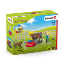 Schleich Farm Life Kuh Waschstation
