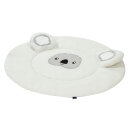 Alvi Krabbeldecke rund Koala gray 3D mit Ohren