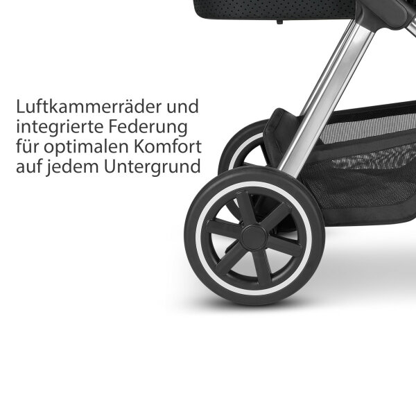 ABC Design Samba Kinderwagen Set Black Dots Diamond 2022, 1.099,90 €