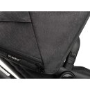 Bugaboo Fox 3 Mineral Kombikinderwagen Komplett Schwarz - Verwaschenes Schwarz
