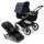 Bugaboo Fox 3 Mix & Match Kombikinderwagen Graphit - Mitternachtsschwarz Sturmblau