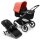 Bugaboo Fox 3 Mix & Match Kombikinderwagen Graphit - Mitternachtsschwarz Morgenrot