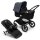 Bugaboo Fox 3 Mix & Match Kombikinderwagen Schwarz - Mitternachtsschwarz Sturmblau
