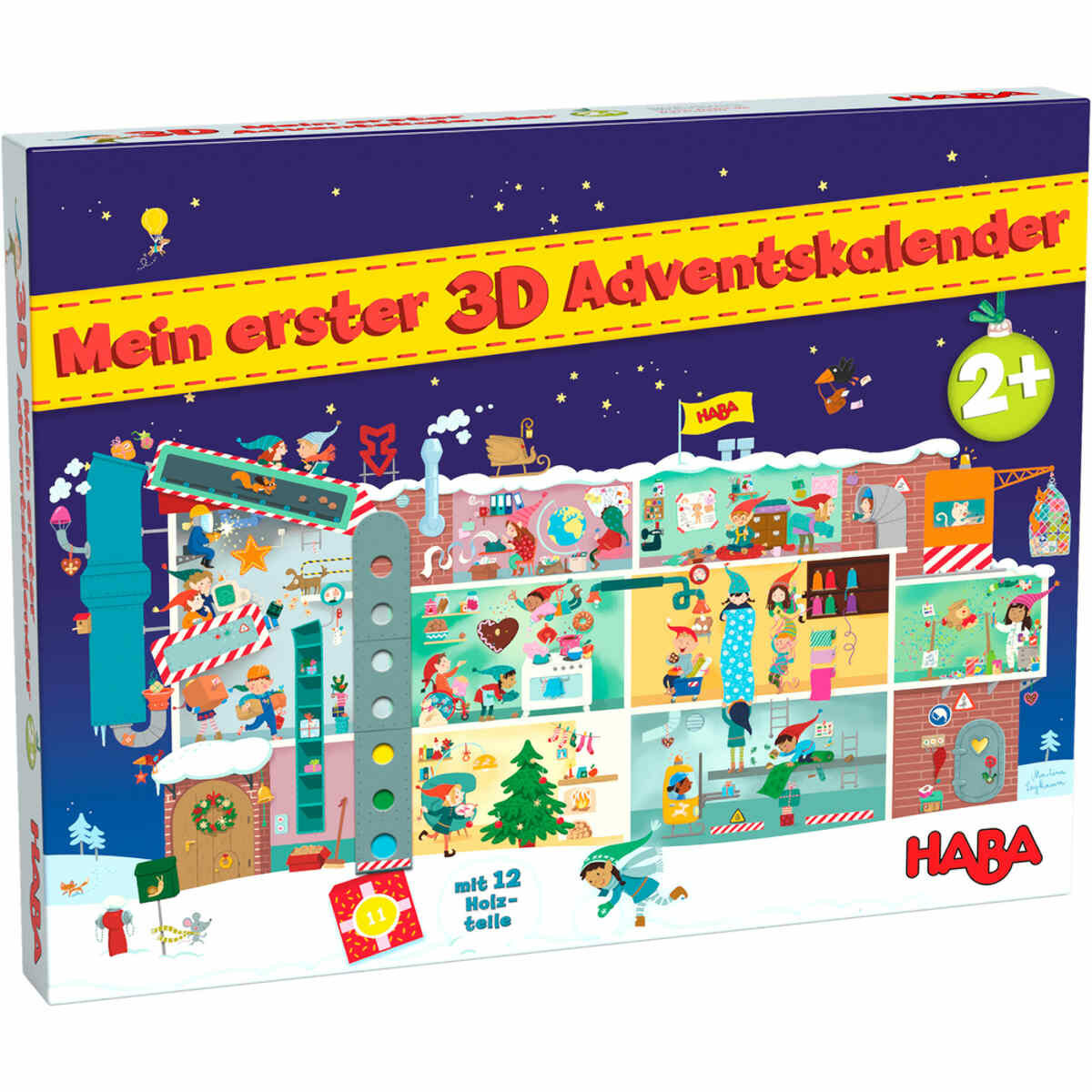 Haba Mein erster 3D-Adventskalender In der Weihnachtsfabrik, 24,99 €