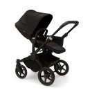 Bugaboo Donkey 5 Mono Kombikinderwagen Komplett Schwarz - Mitternachtsschwarz