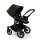 Bugaboo Donkey 5 Mono Kombikinderwagen Komplett Schwarz - Mitternachtsschwarz