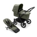 Bugaboo Donkey 5 Mono Kombikinderwagen Komplett Schwarz -...