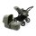 Bugaboo Donkey 5 Mono Kombikinderwagen Komplett Schwarz - Waldgrün